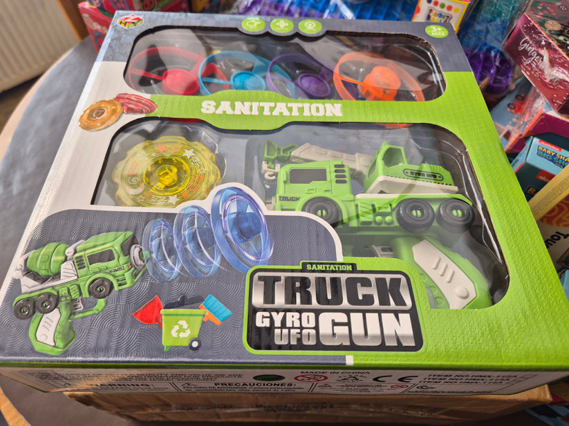 Truck Design Gyro Shooting Gun - Roystons grotto