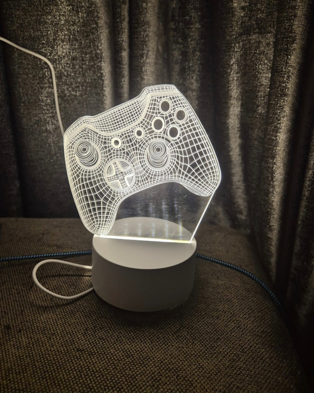 Control pad night lights - Roystons grotto