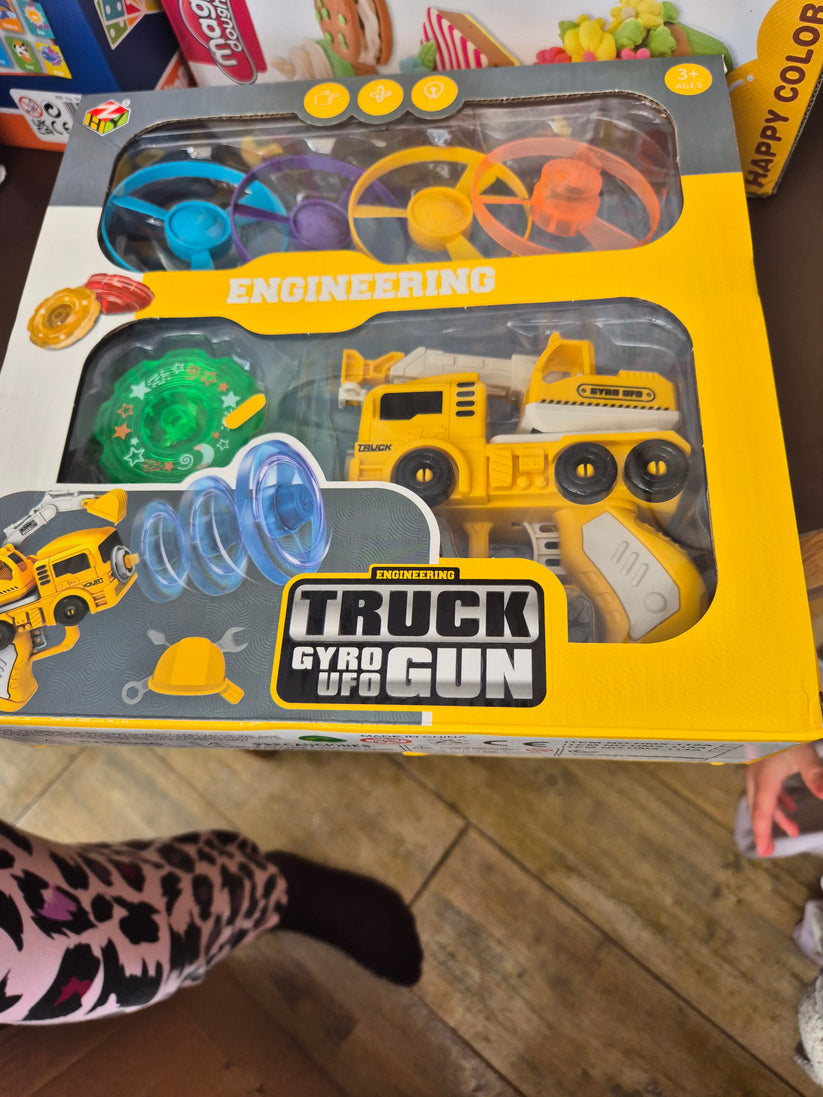 Truck Design Gyro Shooting Gun - Roystons grotto
