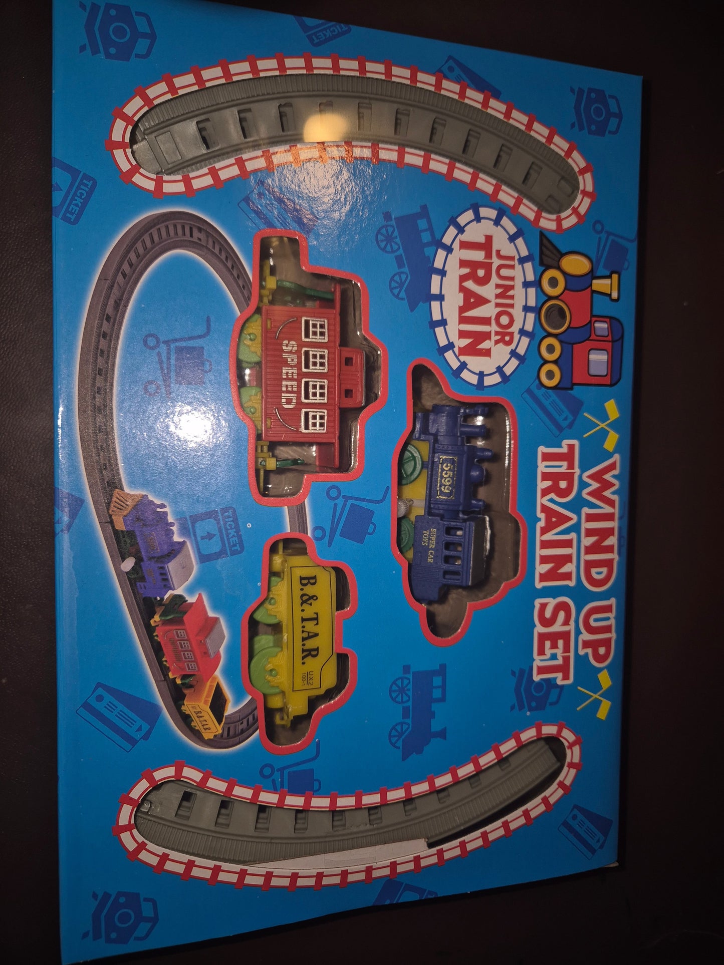 Junior Wind Up Train Set - Roystons grotto