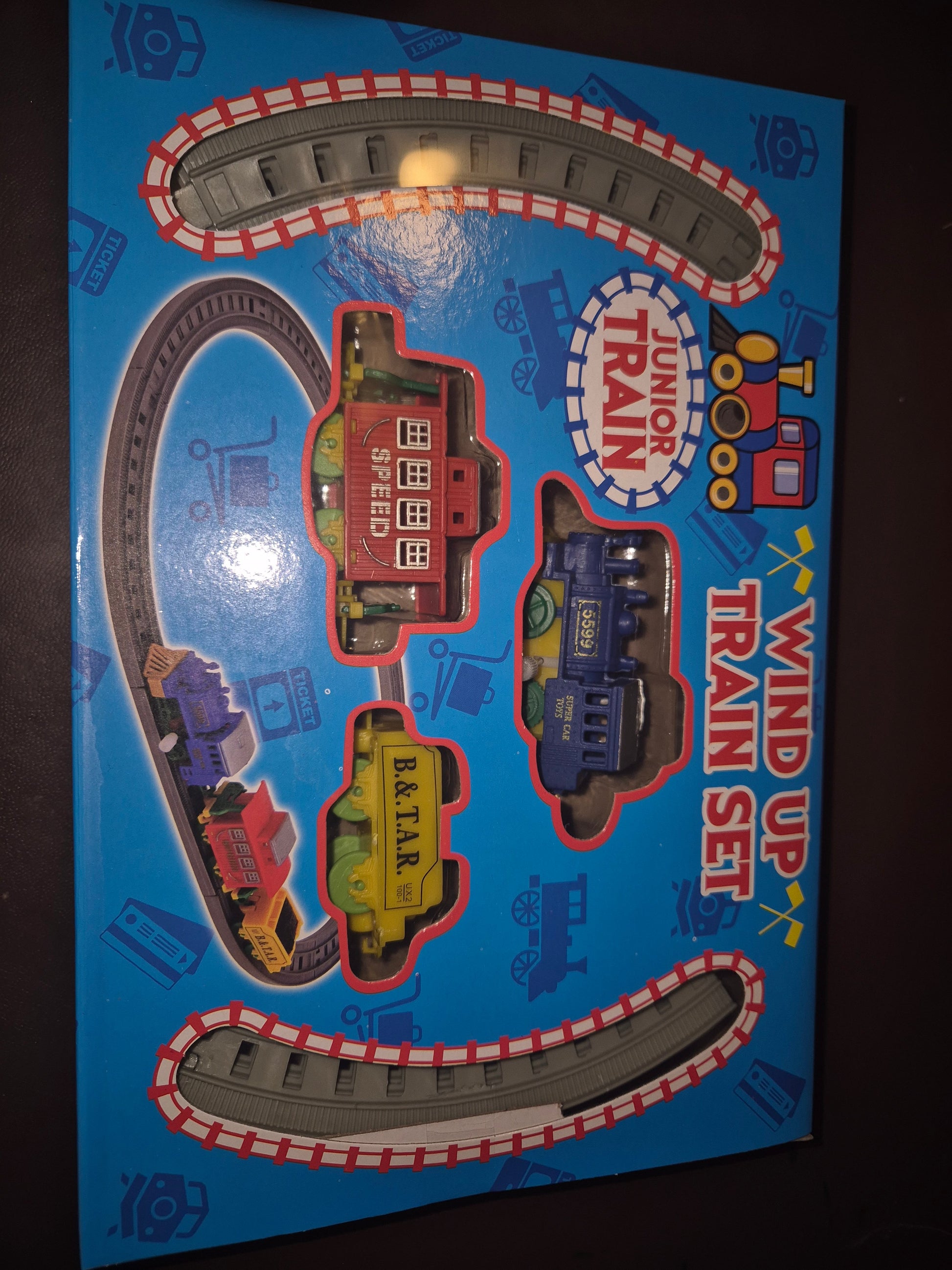 Junior Wind Up Train Set - Roystons grotto