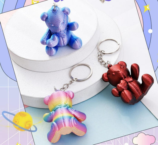 Teddy 3D Keyring