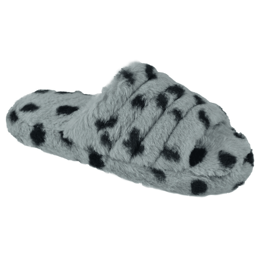 Ladies Quilted Plush Slider